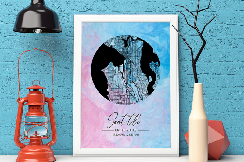 Epsilon Watercolor Map Bundle