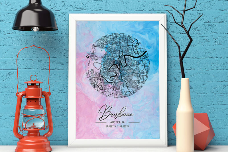 Epsilon Watercolor Map Bundle