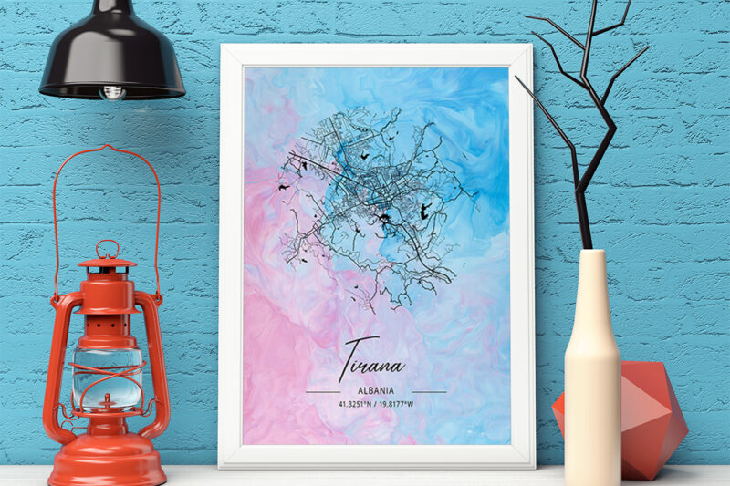 Epsilon Watercolor Map Bundle