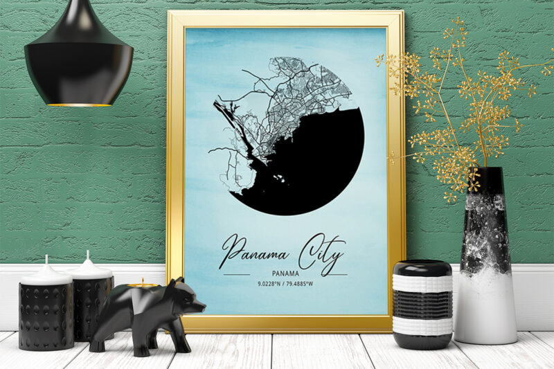 Gamma Watercolor Map Bundle