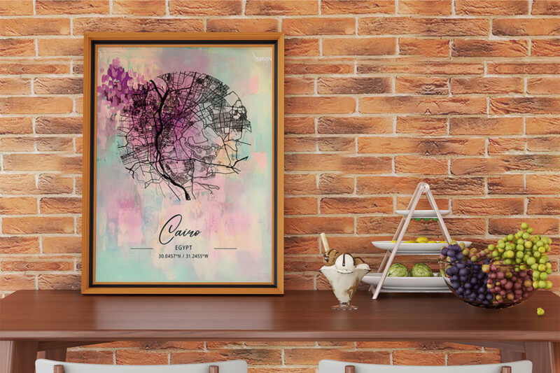 Iota Watercolor Map Bundle