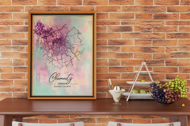 Iota Watercolor Map Bundle