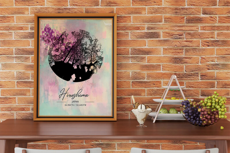 Iota Watercolor Map Bundle