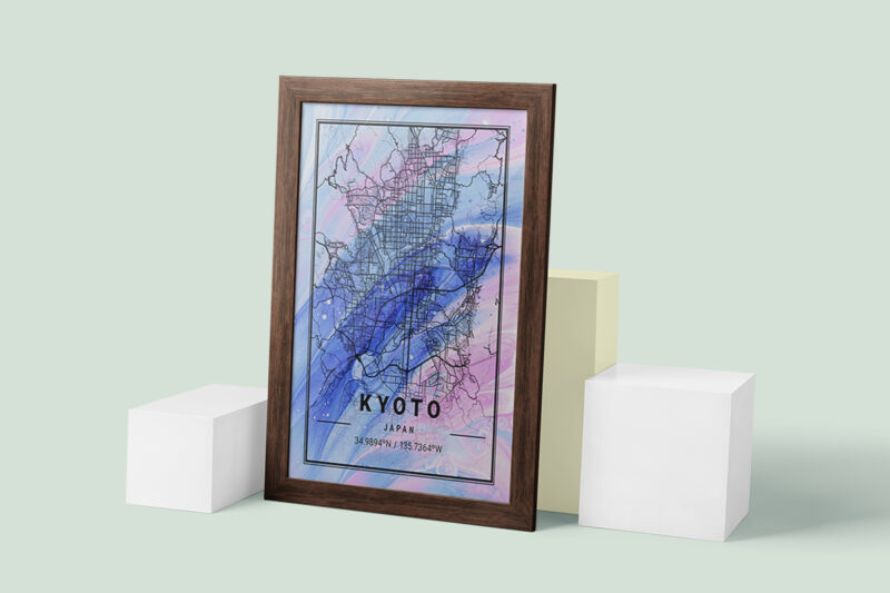 Jupiter Watercolor Map Bundle