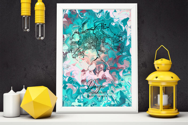 Libra Watercolor Map Bundle