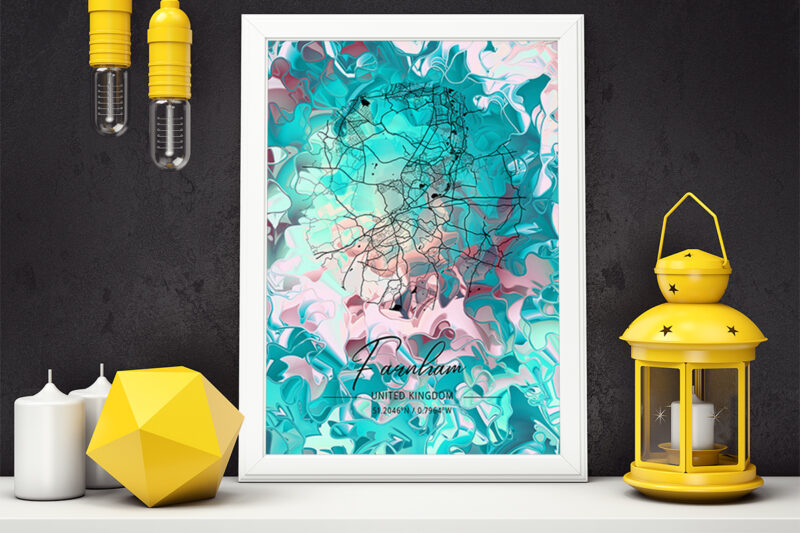 Libra Watercolor Map Bundle