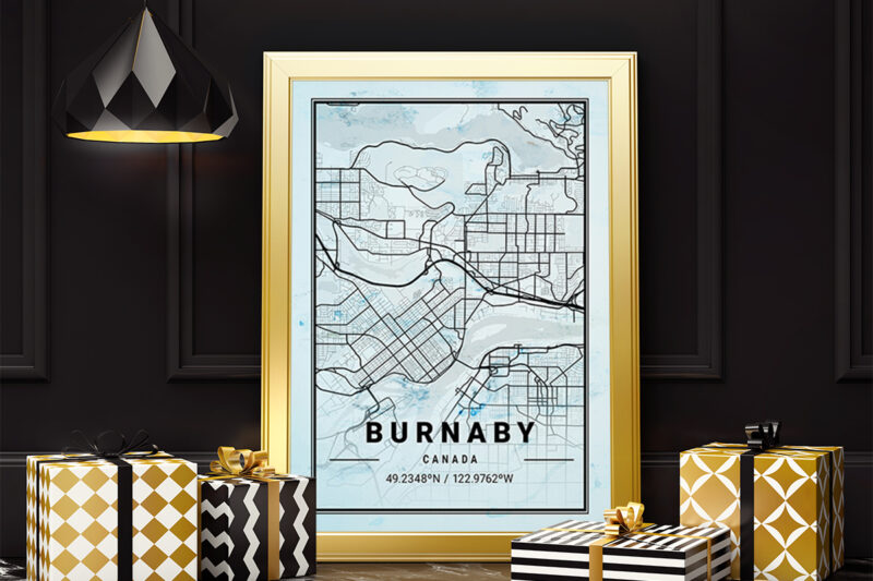 Mercury Watercolor Map Bundle