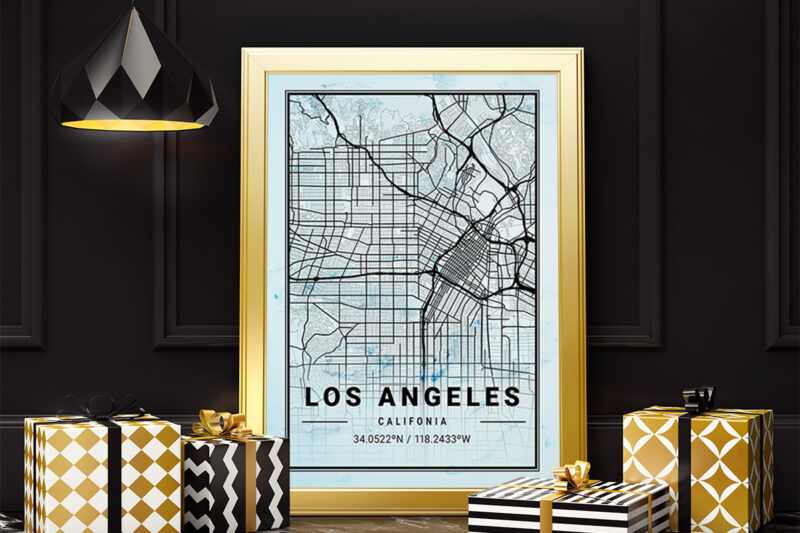 Mercury Watercolor Map Bundle
