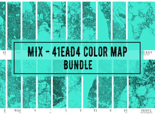 Mix – 41ead4 color map bundle t shirt designs for sale