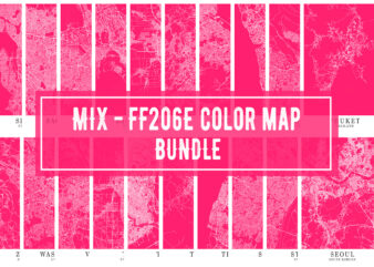 Mix – FF206E Color Map Bundle