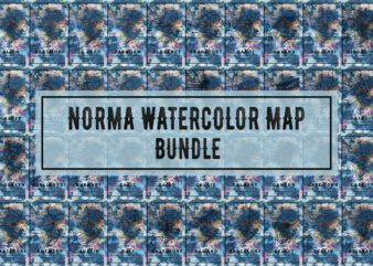 Norma Watercolor Map Bundle