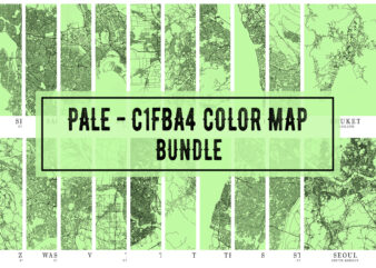 Pale – C1FBA4 Color Map Bundle t shirt illustration