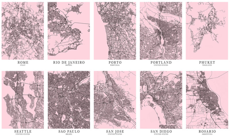 Pale – FFD6E0 Color Map Bundle
