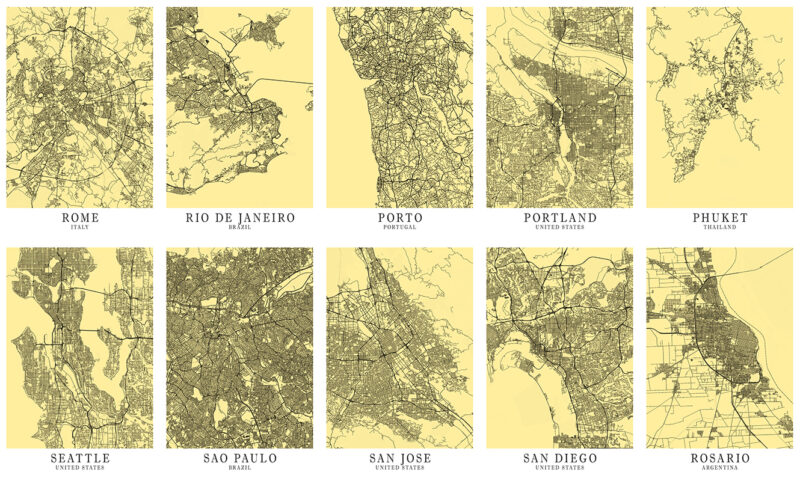 Pale – FFEF9F Color Map Bundle