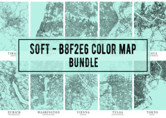 Soft – B8F2E6 Color Map Bundle t shirt template vector