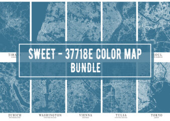 Sweet – 37718E Color Map Bundle t shirt template vector
