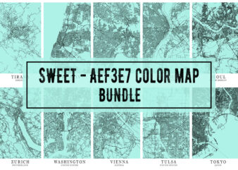 Sweet – AEF3E7 Color Map Bundle