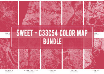 Sweet – C33C54 Color Map Bundle