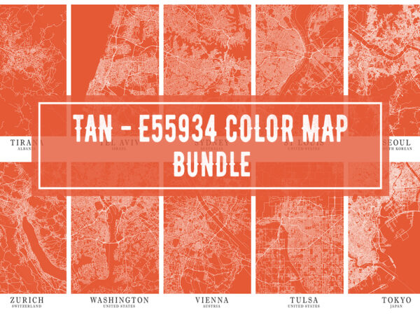 Tan – e55934 color map bundle t shirt designs for sale