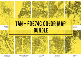 Tan – FDE74C Color Map Bundle