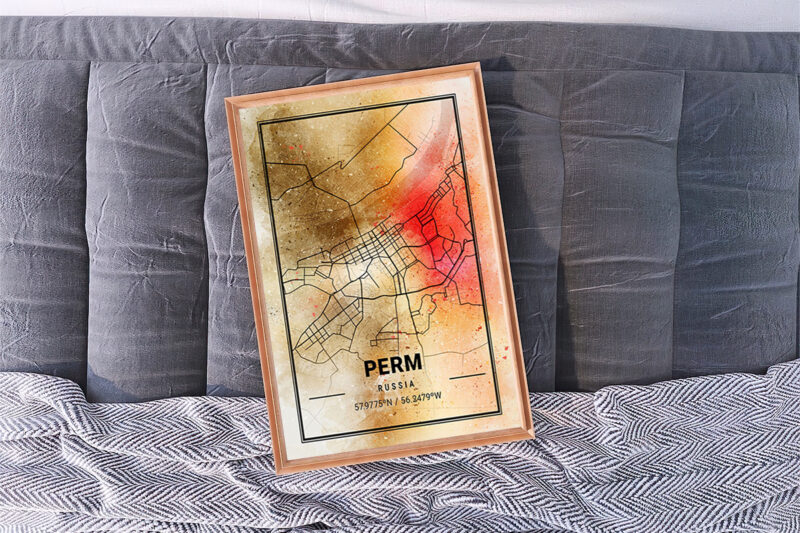 Ara Watercolor Map Bundle