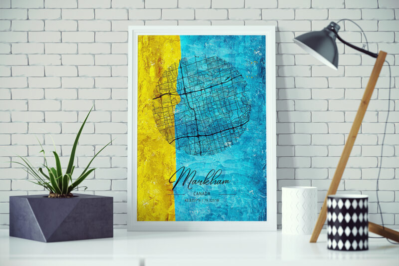 Aries Watercolor Map Bundle