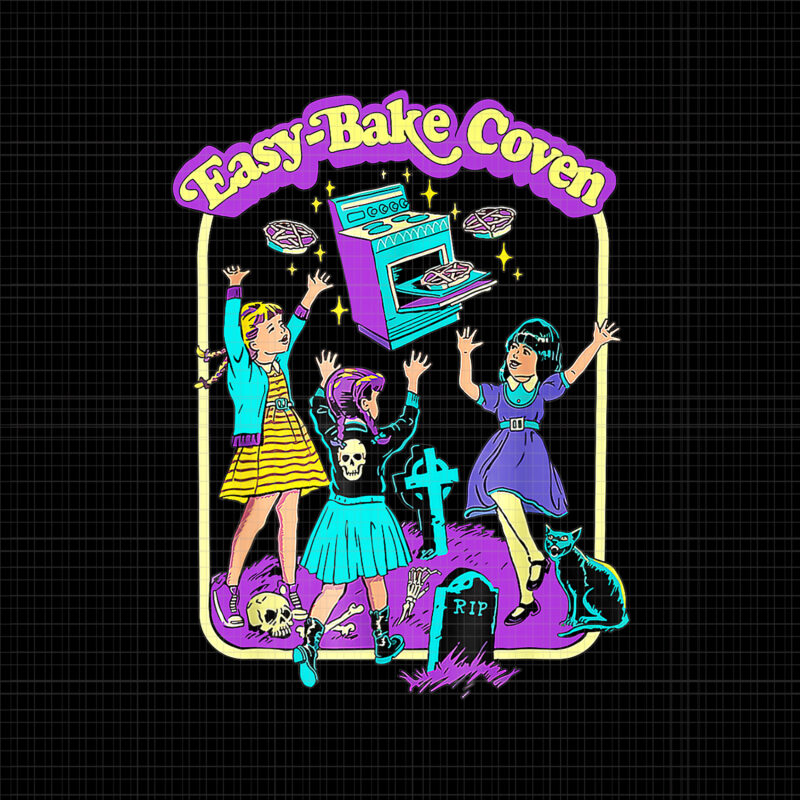 Easy Bake Coven Witch Png, Halloween Witch Png, Halloween Vector, Halloween Png, Witch Png