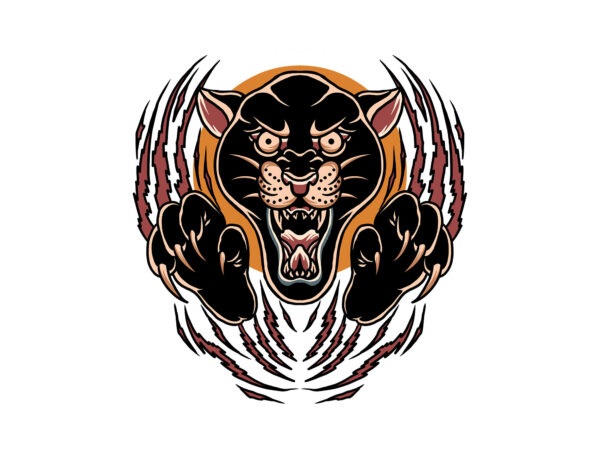 angry panther - Buy t-shirt designs