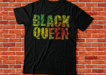black queen African American entrepreneur matters | black entrepreneur matters | African PATTERN STYLE text t shirt template