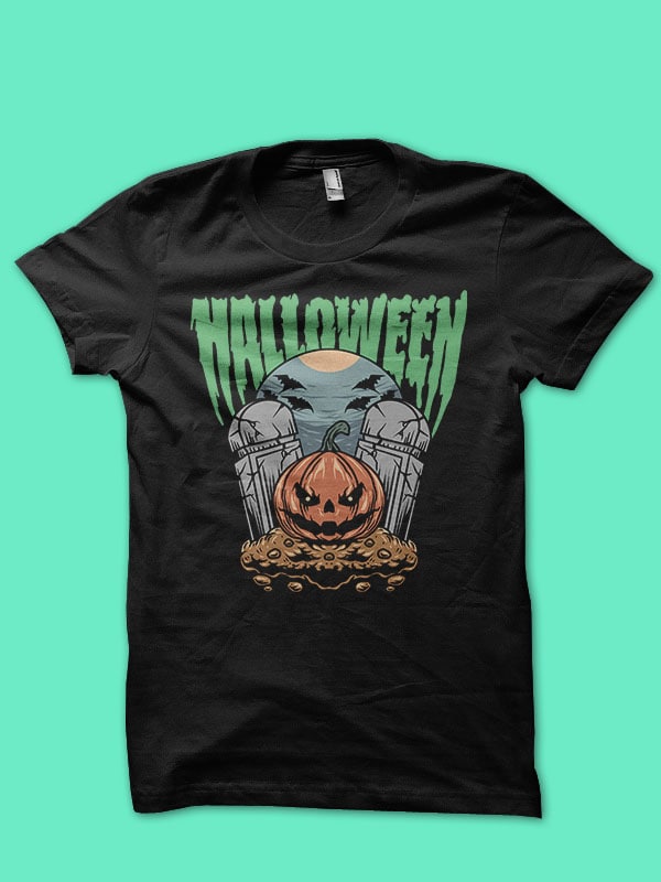 cemetery halloween - Buy t-shirt designs