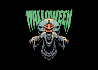 haunted pumpkin halloween graphic t shirt