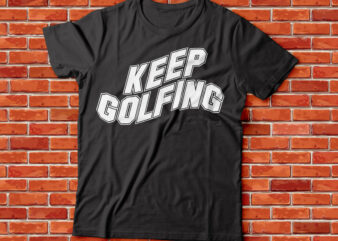 keep golfing tee design