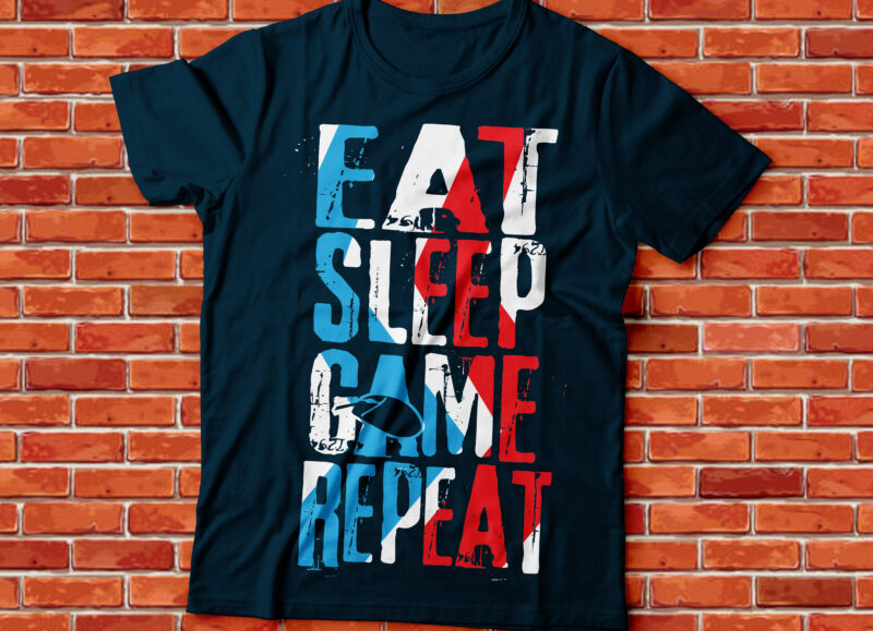 eat sleep bundle design, run, game, query, conquer, Netflix