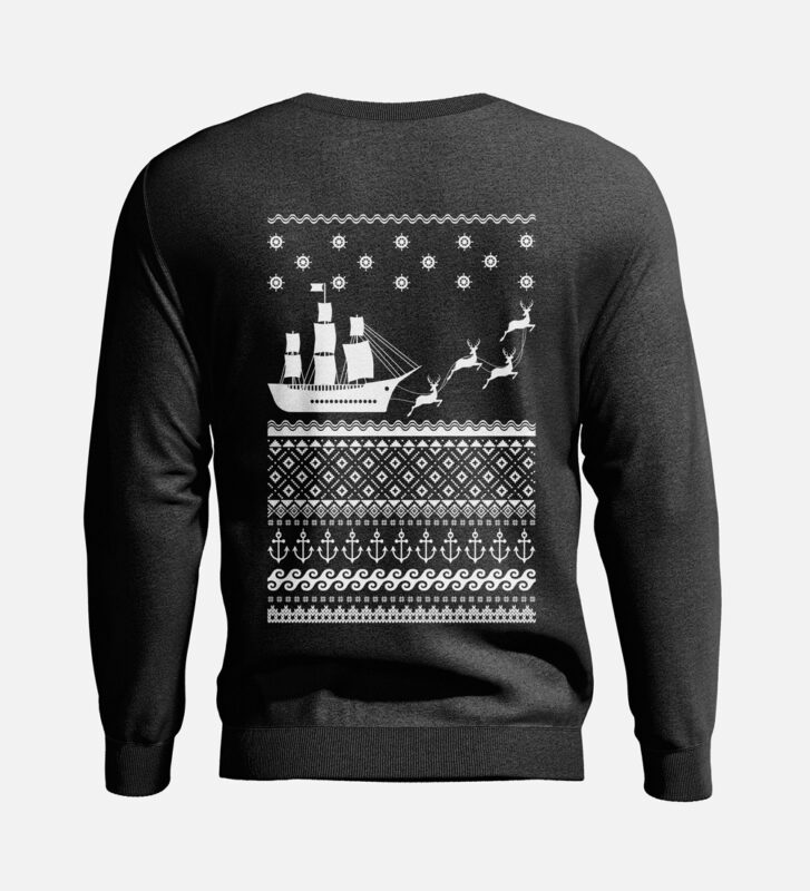t-shirt vector Pack Of 6 Christmas Ugly Sweater Designs