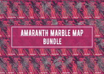 Amaranth Marble Map