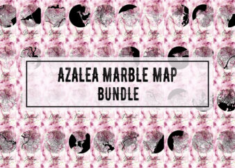Azalea Marble Map Bundle t shirt vector