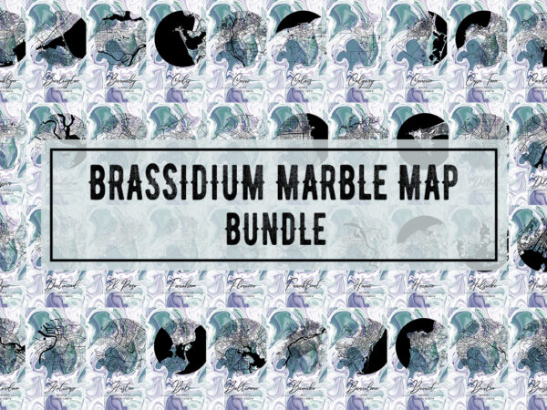 Brassidium marble map bundle t shirt template