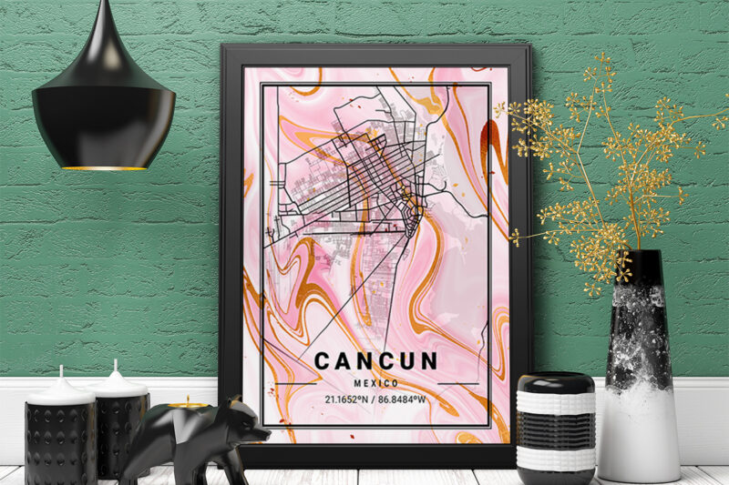 Camellia Marble Map Bundle
