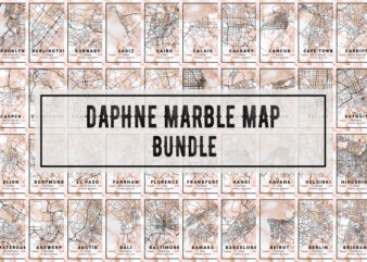 Daphne marble map bundle