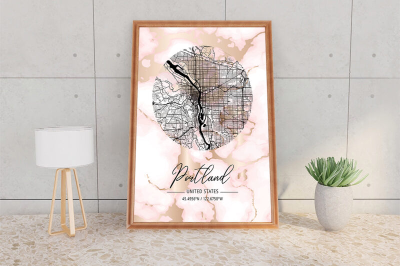 Forsythia Marble Map Bundle