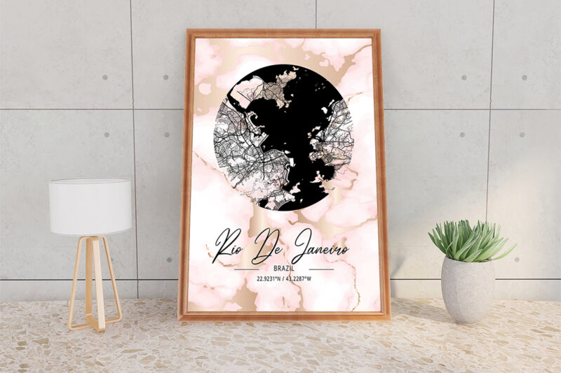 Forsythia Marble Map Bundle