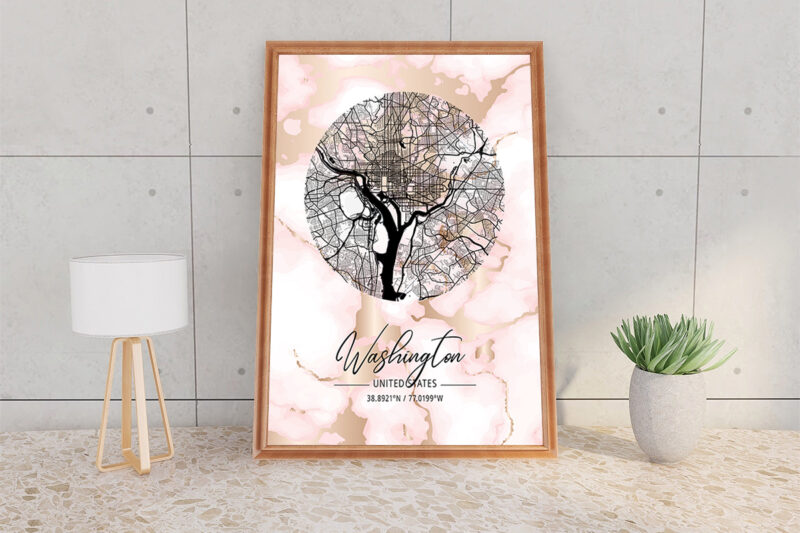 Forsythia Marble Map Bundle