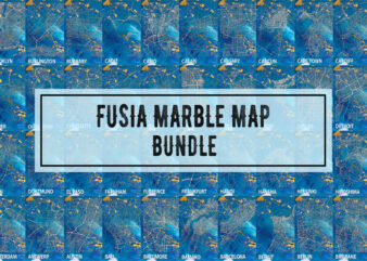 Fusia Marble Map Bundle