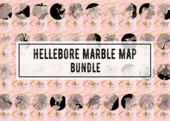 Hellebore marble map bundle