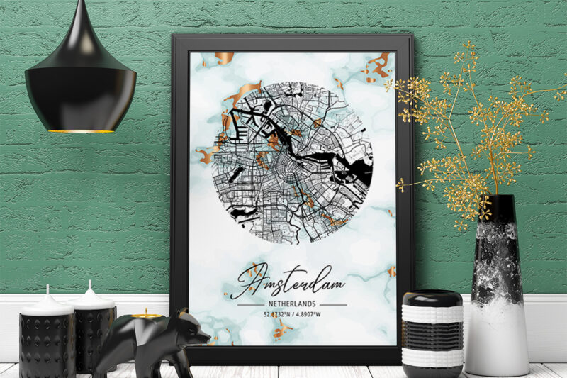 Hortensia Marble Map Bundle