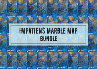 Impatiens Marble Map Bundle