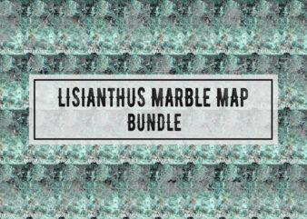 Lisianthus Marble Map Bundle t shirt vector graphic