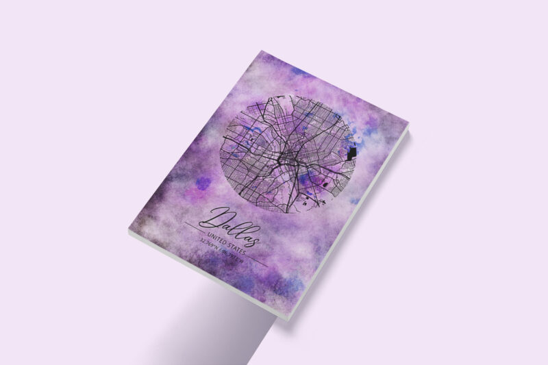 Omega Watercolor Map Bundle