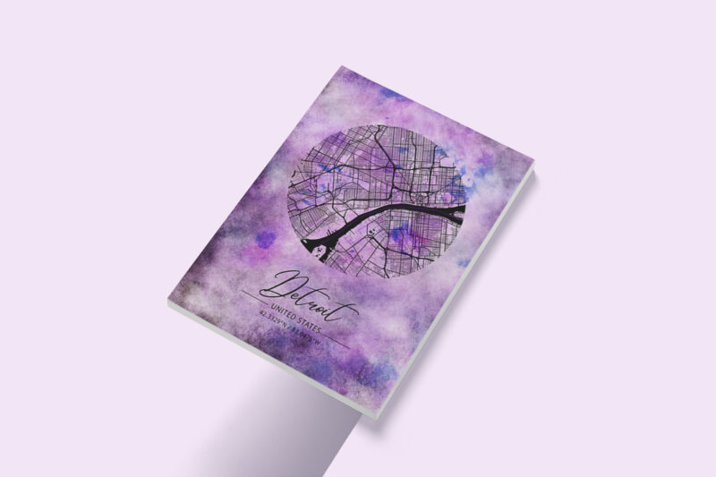 Omega Watercolor Map Bundle