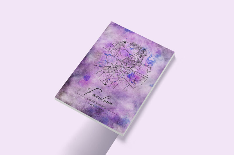 Omega Watercolor Map Bundle